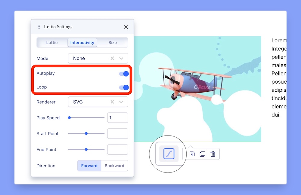 8 Configure Interactive Lottie Animation on Your Joomla Website 45225