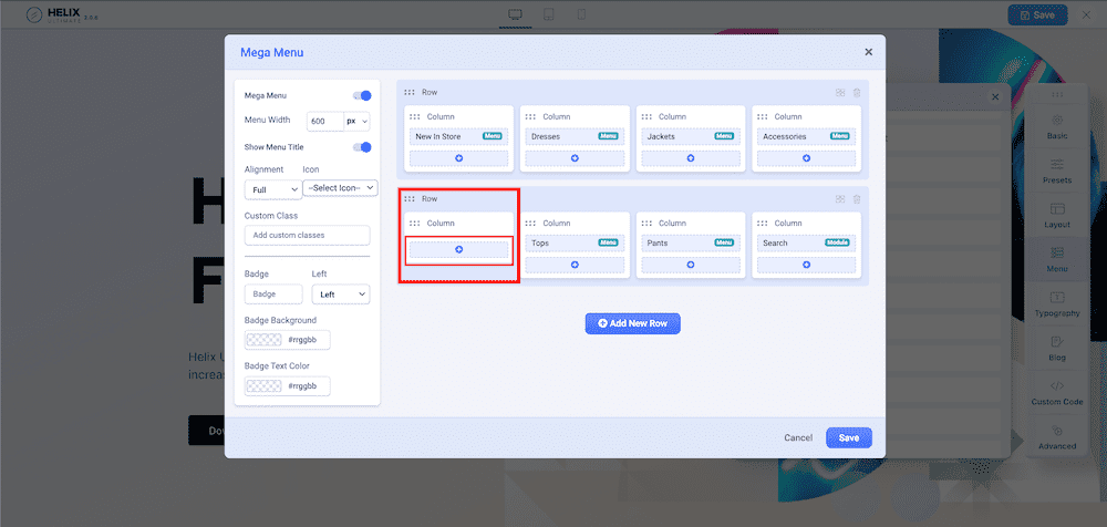 How to Create Mega Menu 11 22087