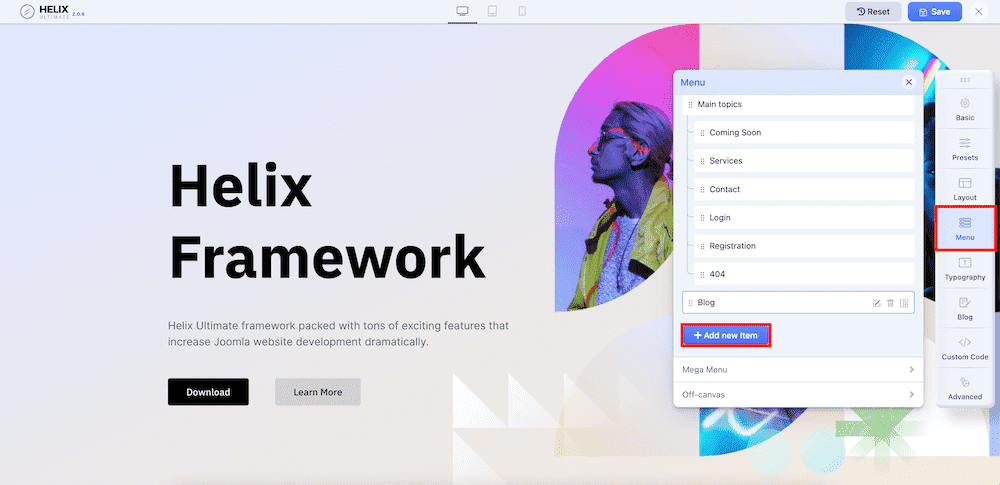 How to Create a Custom Header Using Helix Ultimate 4 2d26a
