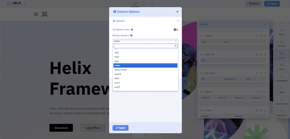 How to Create a Custom Header Using Helix Ultimate 8 22f8a