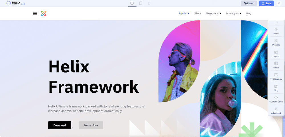 How to Create a Custom Header Using Helix Ultimate 9 e9a9a