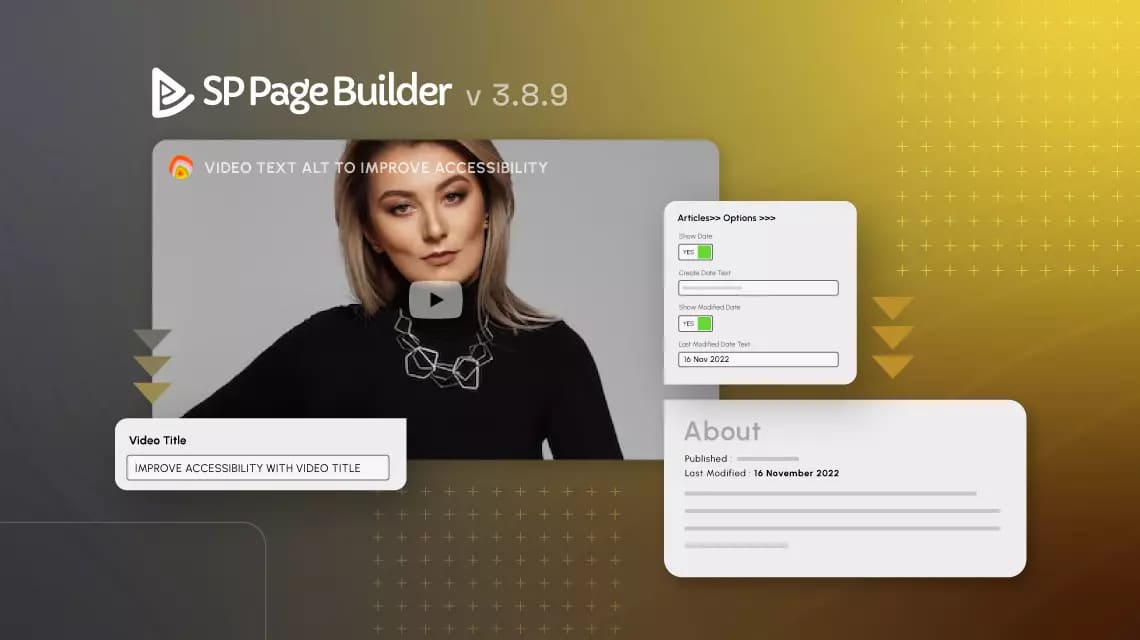 SP Page Builder v3.8.9 с поддержкой 4SEF, исправлениями ошибок и многим другим