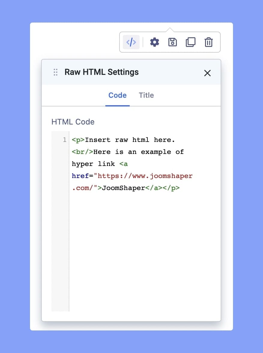 raw HTML 7b247
